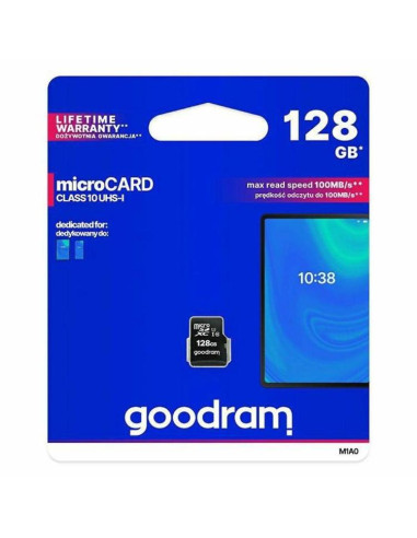 GOODRAM 128GB microSD Kart – Class 10, UHS-I...