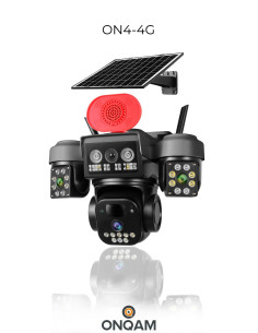 4G SIM KARTLI GÜNEŞ PANELLİ 3 KAMERALI 3MP ON6-4G O-KAM