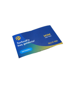 TURKCELL M2M YILLIK DATA PAKETİ AYLIK 8 GB KOTA