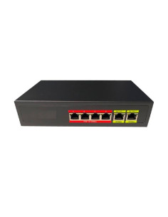 4 Port Poe Switch 10-100 Mbps 2 Port 10-100 Uplink Switch