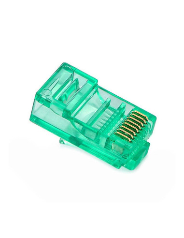 RJ45 CAT6 8P/8C YEŞİL SOKET (100'LÜ PAKET)