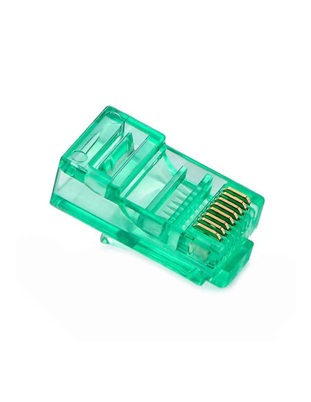 RJ45 CAT6 8P/8C YEŞİL SOKET (100'LÜ PAKET)